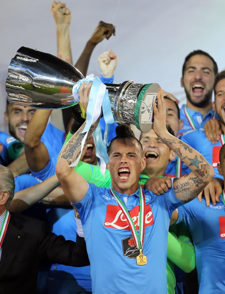 Hamsik is an icon at Napoli and has always resisted chances to leave the club