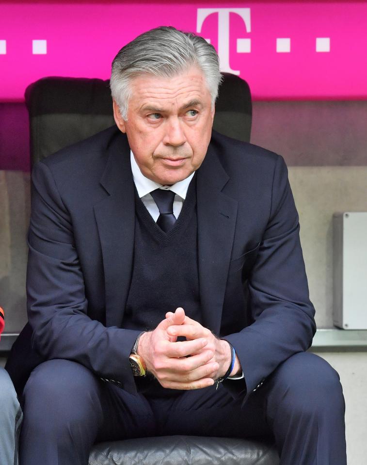 Carlo Ancelotti is in the second year of his spell in charge in Munich