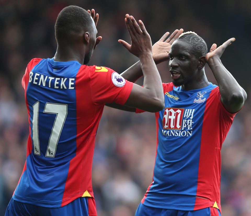  Now Sakho and Christian Benteke link up again as the two most expensive signings at Palace