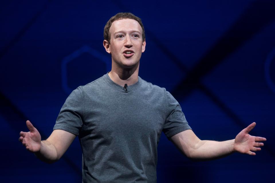  Mark Zuckerberg is the chairman and CEO of social network Facebook