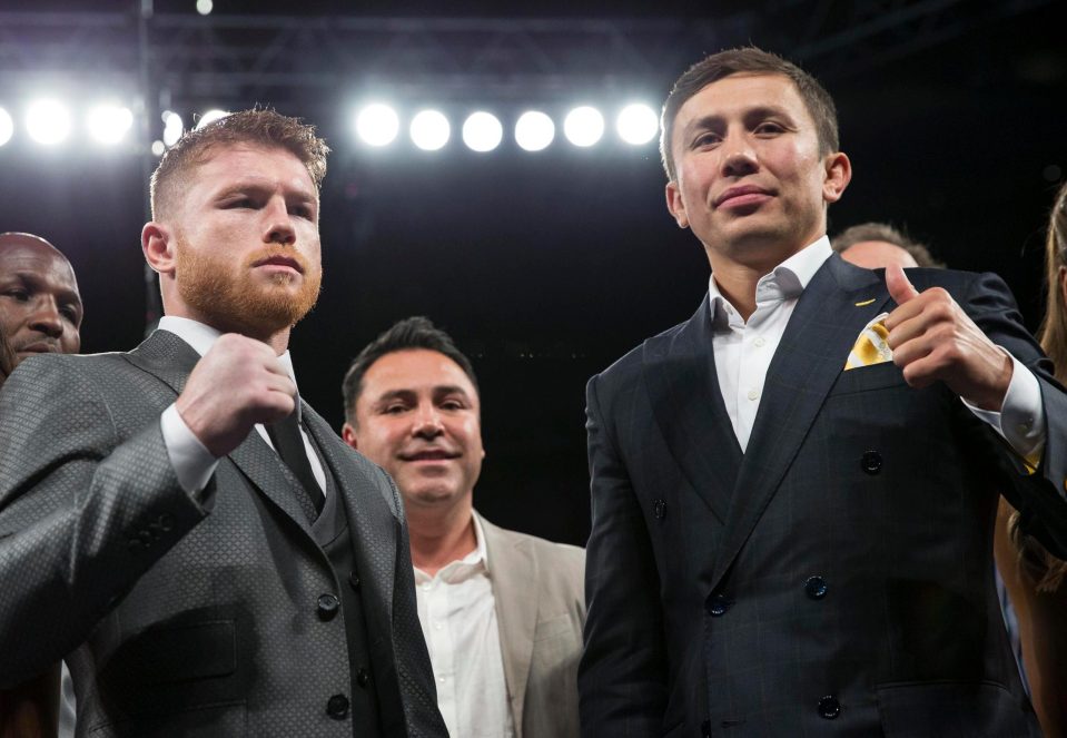  Gennady Golovkin is the favourite - partly as Canelo Alvarez is stepping up from 154lbs to 160