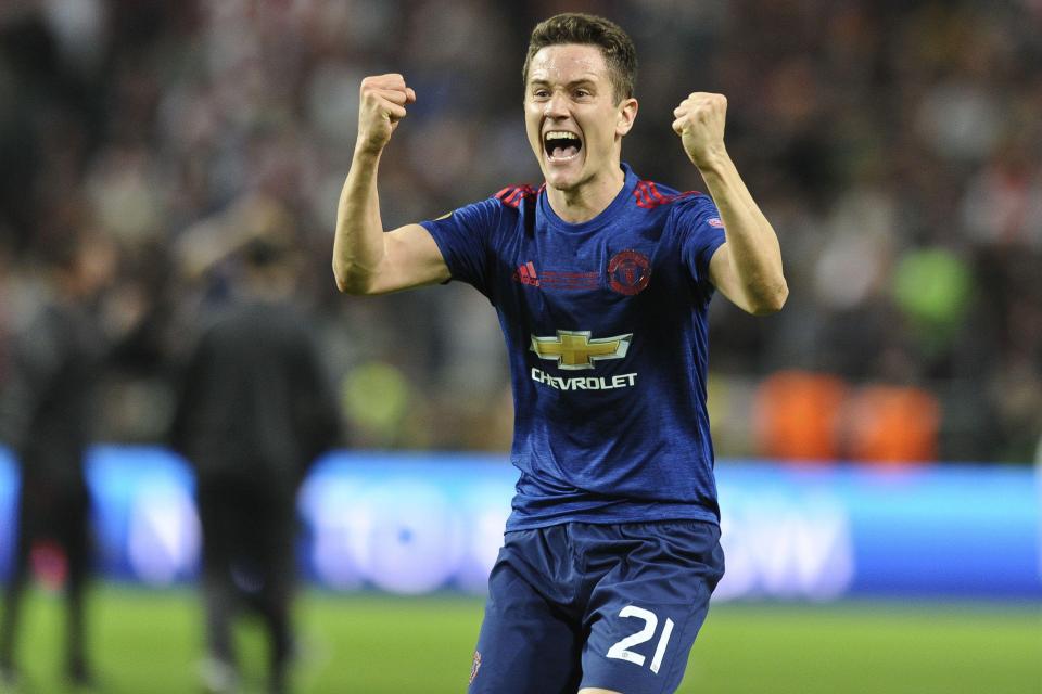  Ander Herrera has  labelled Manchester City as favourites for the title this year