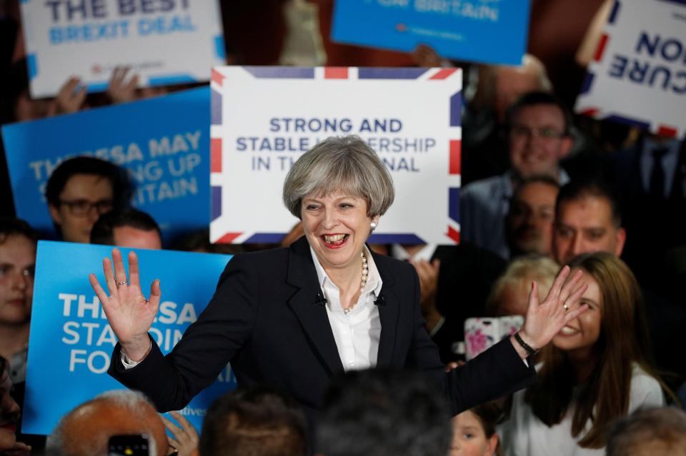  Following this year's general election it's very hard to imagine Theresa May leading the Tories into the 2022 campaign