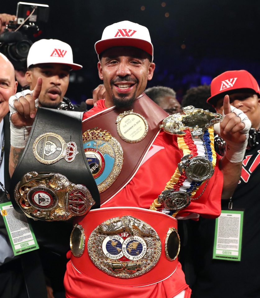  Boxing superstar Andre Ward has revealed he has retired from the sport