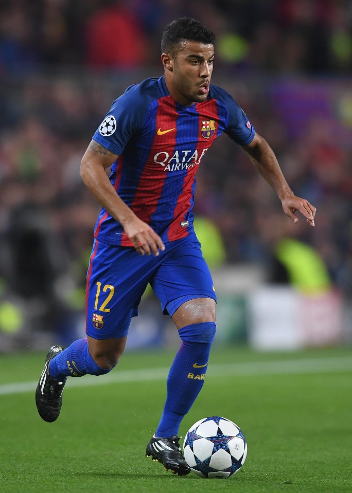 Barca were willing to allow Rafinha to leave the Nou Camp this summer 