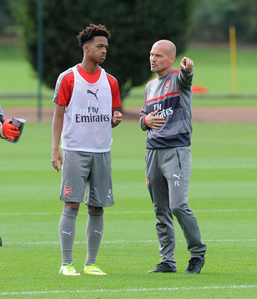 Ljungberg had previously worked as a youth coach at Arsenal