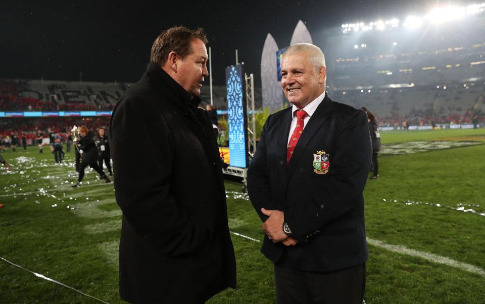  Lions coach Warren Gatland may want to call on Clark when he gets his feet under the table with the Wales job once again