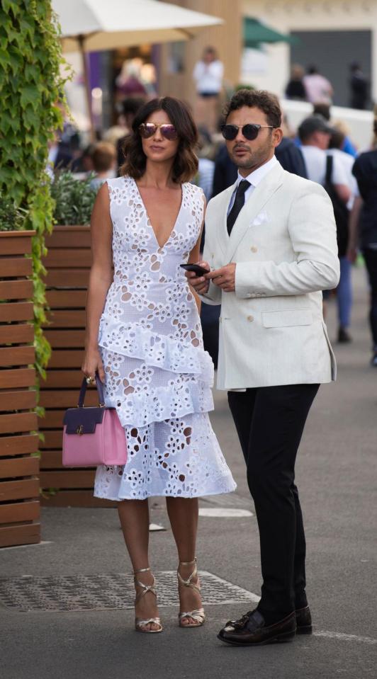  Ryan with his Essex girlfriend Lucy Mecklenburgh