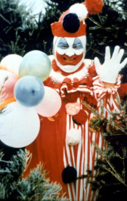 Vile rapist, torturer and murderer John Wayne Gacy dressed up to perform at charity events and parties as 'Pogo the Clown', a character he had created