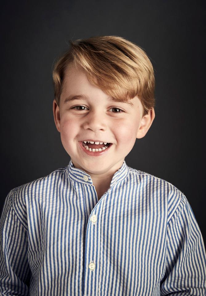  Prince George's name came in at third