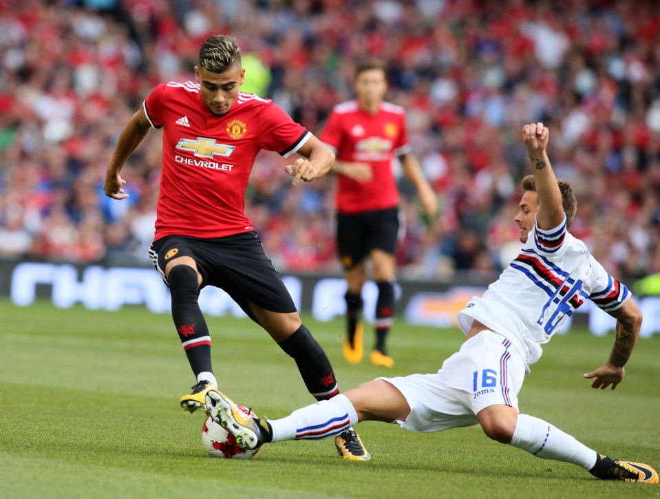 Andreas Periera will spend this season on loan with Valencia