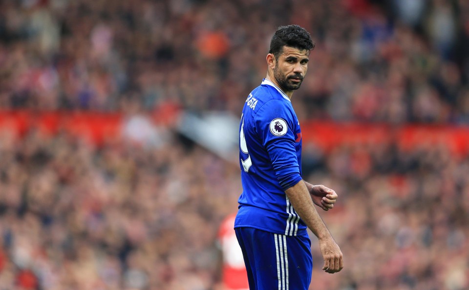 Diego Costa is set to join Atletico Madrid in January in a £40million deal