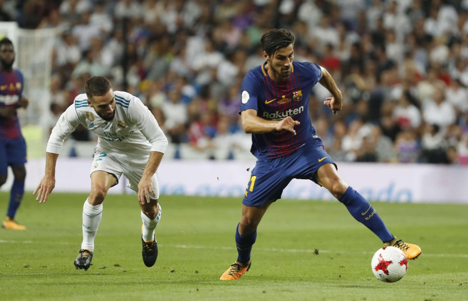 Spurs have been tipped off that Andre Gomes could look to leave Barca in January