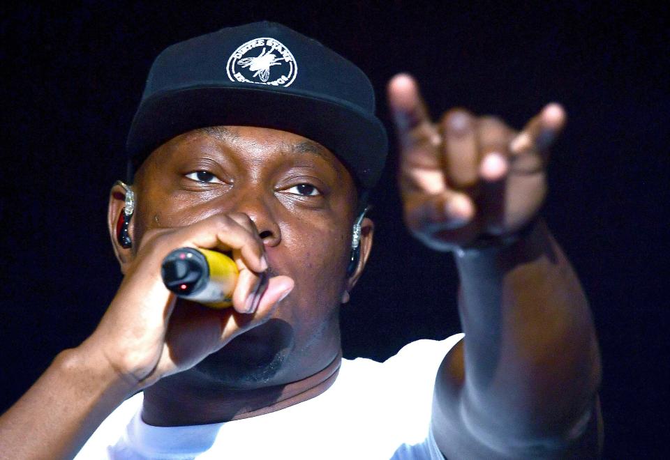  Performing at the event are UK rapper Dizzee Rascal, pictured, Jamie T, Little Dragon, Rag’N’Bone Man, Annie Mac and Laura Mvula