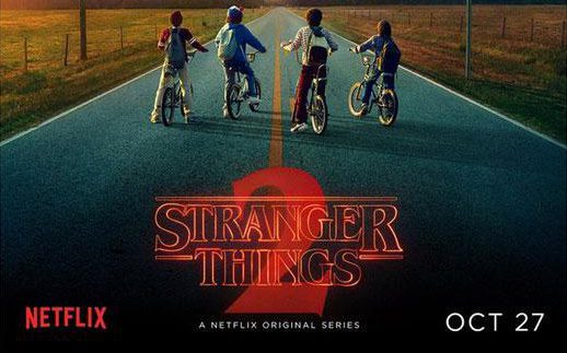  The new series of Stranger Things will end a stellar month for the streaming service