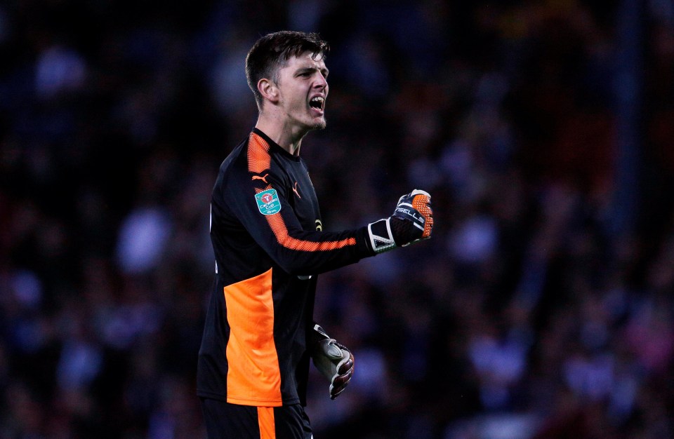 The former Charlton keeper replaced the injured Tom Heaton