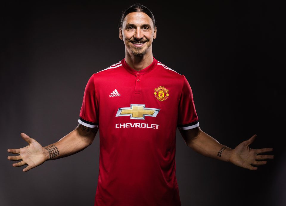  Zlatan Ibrahimovic has been named in Manchester United's Champions League squad