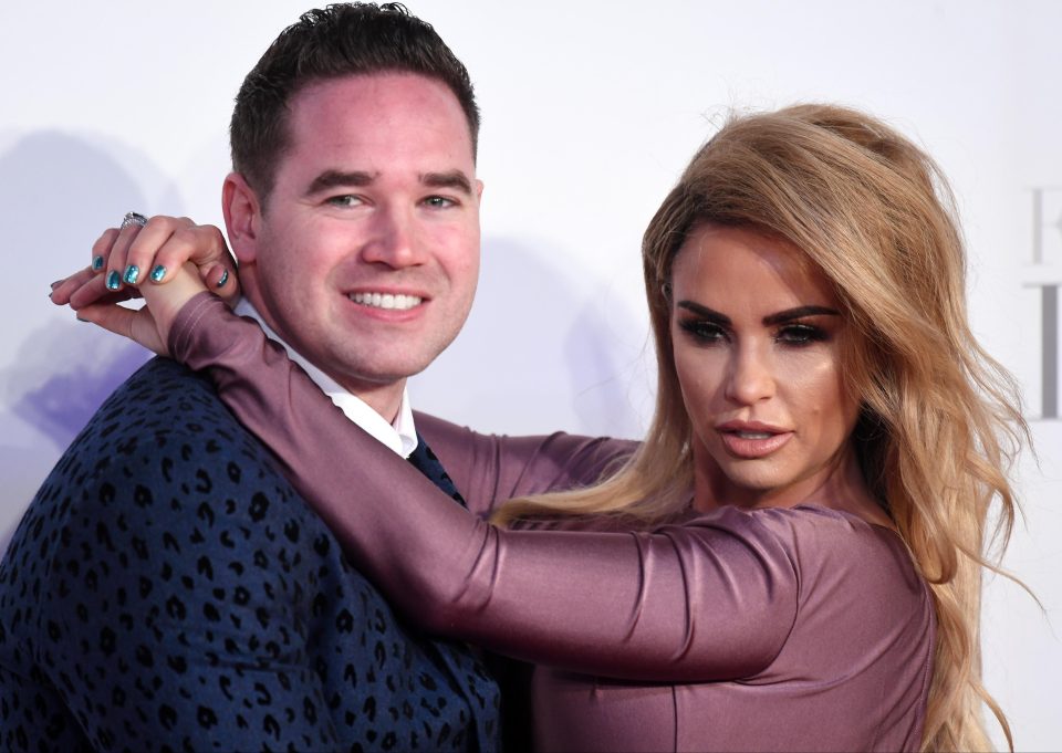 Katie Price and Kieran Hayler