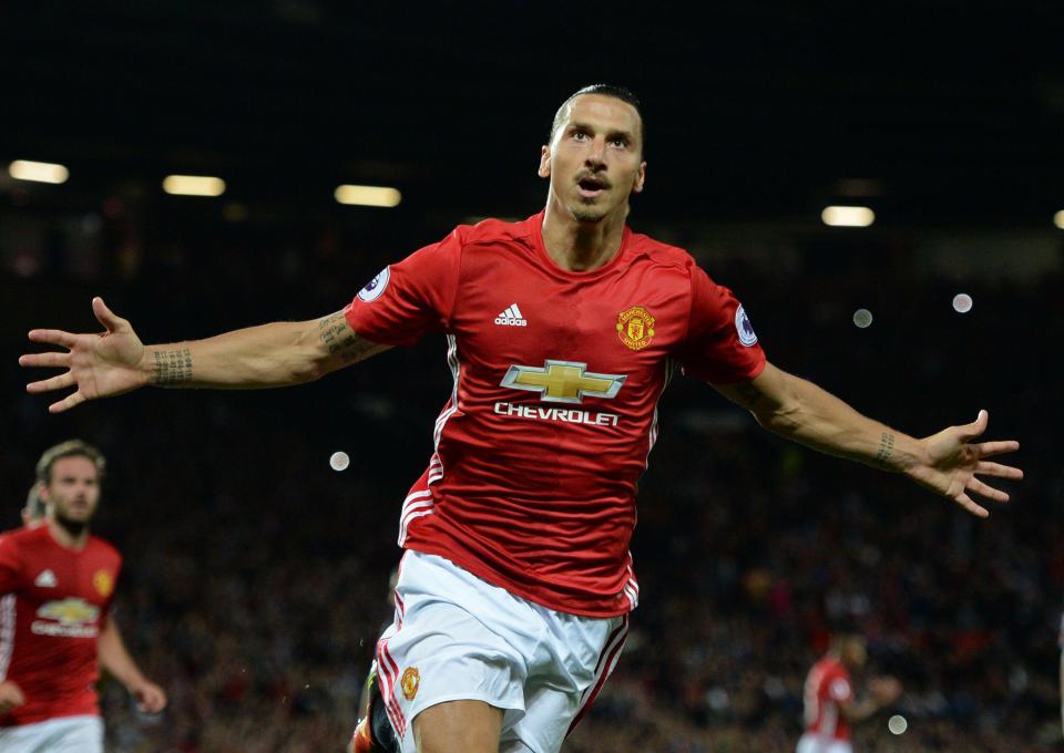  Zlatan Ibrahimovic has put his coashing badges on the back-burner to focus on his Mnachester United return