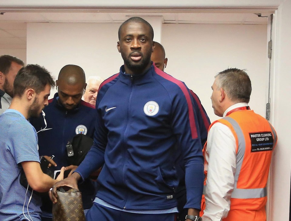 Yaya Toure has been frozen out by Pep Guardiola