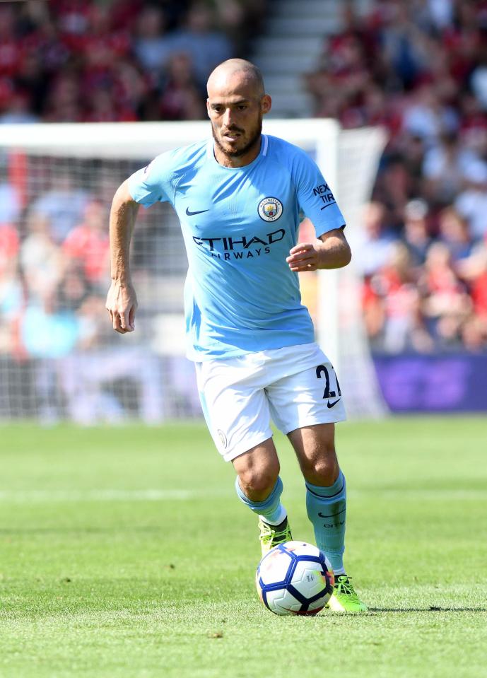  David Silva moved to Manchester City in 2010