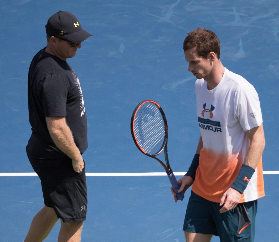  British No1 Andy Murray and coach Ivan Lendl have plenty to stew over