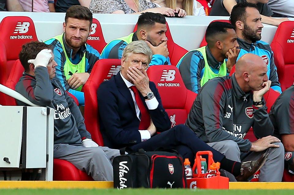 Arsene Wenger must be wondering why he opted to stay on at the club