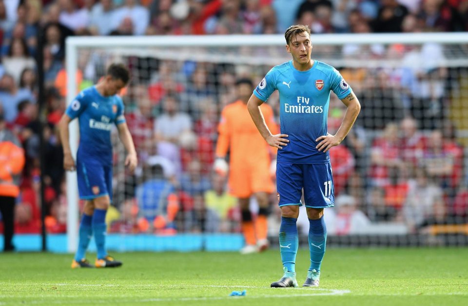  Arsenal have come under-fire after their dreadful start to the season