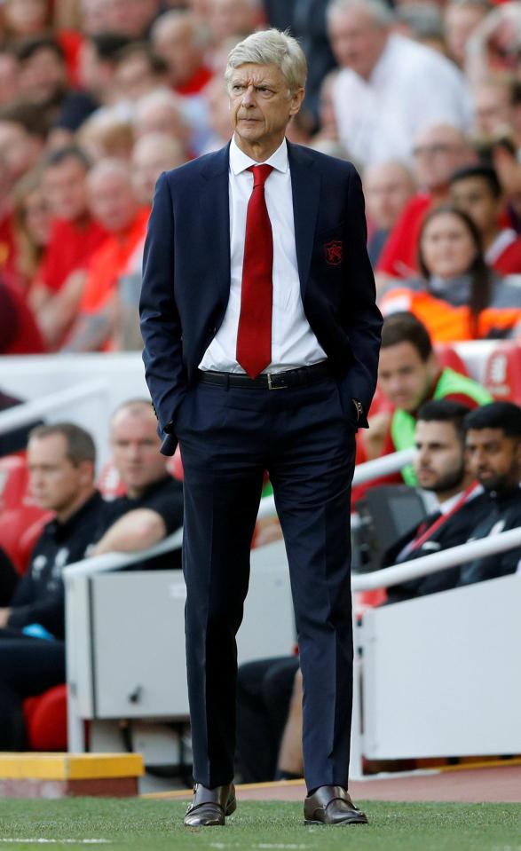  Arsene Wenger is under-fire after Arsenal's poor start to the season