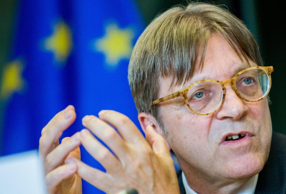  Guy Verhofstadt has said Britain MUST accept freedom of movement for a number of years to come