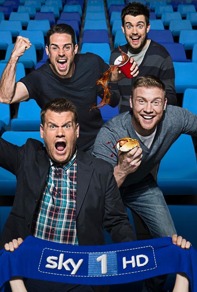  Freddie on A League of Their Own with James Corden, Jack Whitehall and Jamie Redknapp