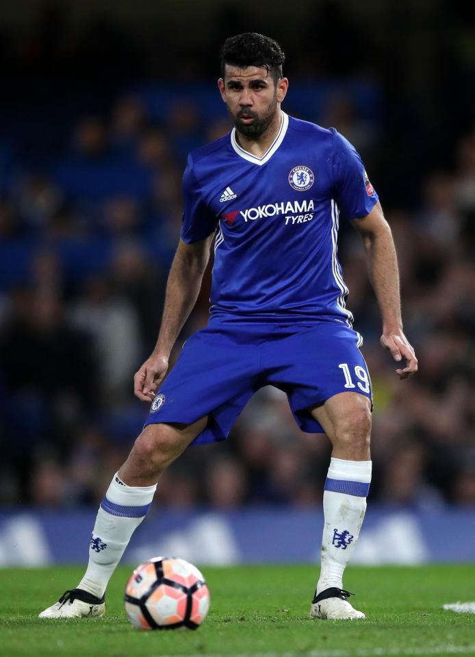  Diego Costa has been included in Chelsea's Premier League squad, but not their Champions League squad