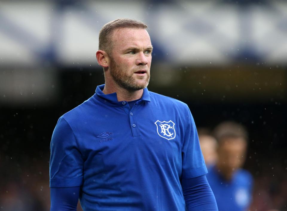  Rooney moved back to Everton from Manchester United this summer