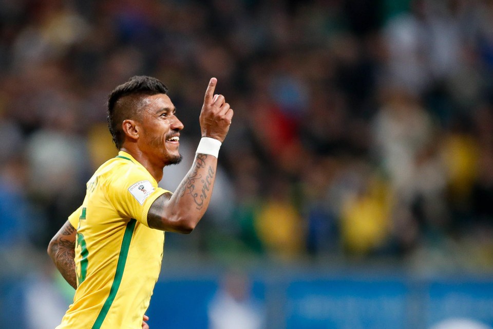 Barcelona new boy Paulinho scored the opener