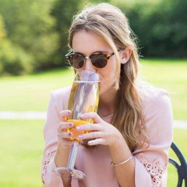  Prosecco lovers can now buy a flute that can hold a whole bottle of fizz