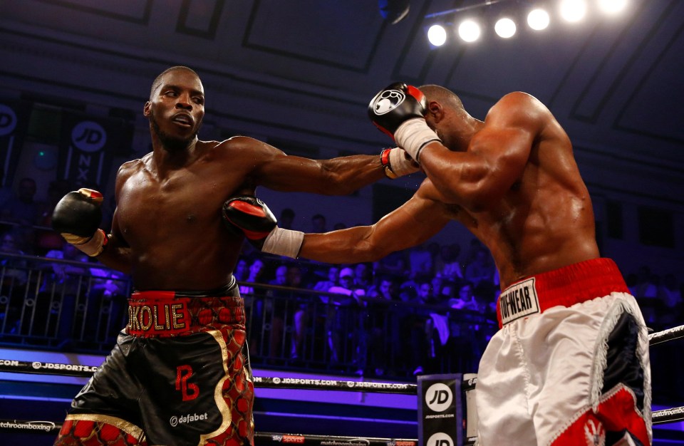 Lawrence Okolie continues to impress after outpointing Blaise Mendouo in Bethnal Green