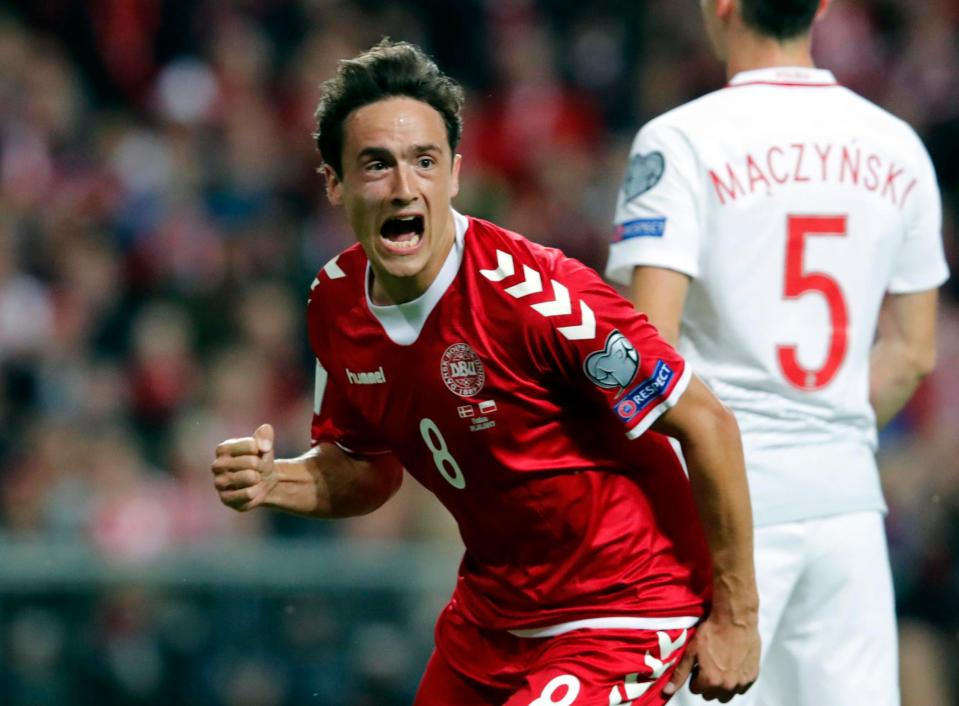 Thomas Delaney scored four goals in the recent international break