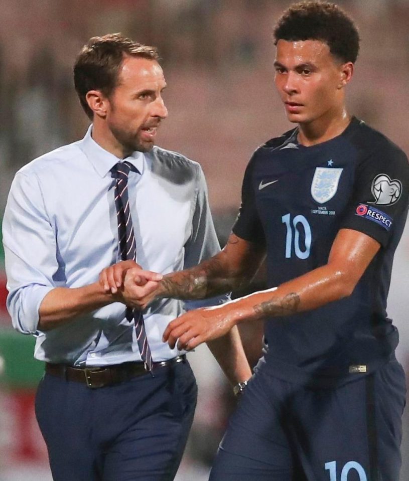  Gareth Southgate has hoped Dele Alli would miss a maximum of one game