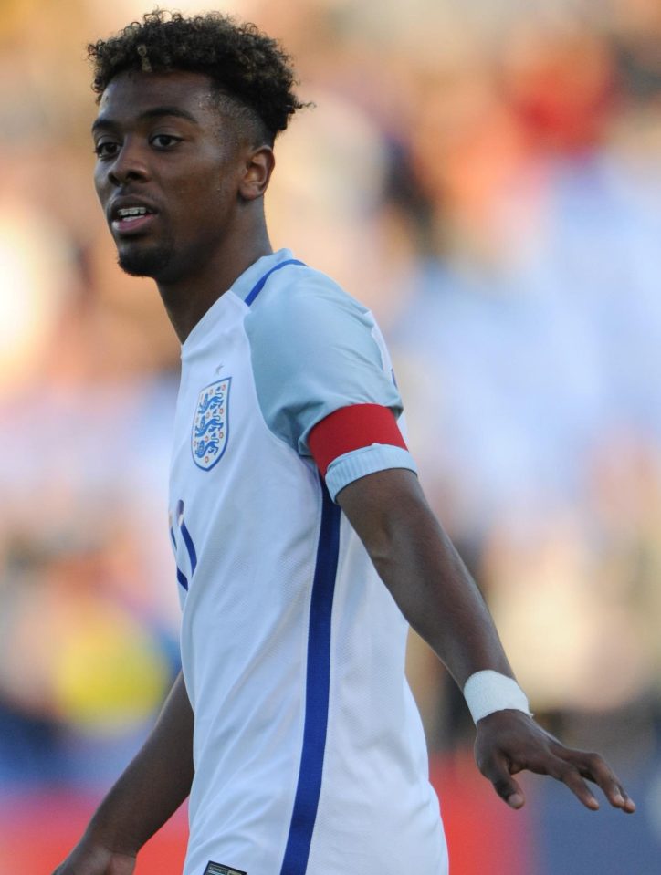 The England youth player worked his magic from the spot