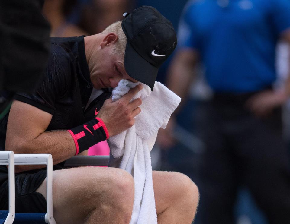  This was a great chance for Brit ace Kyle Edmund to make the best Grand Slam run of his career