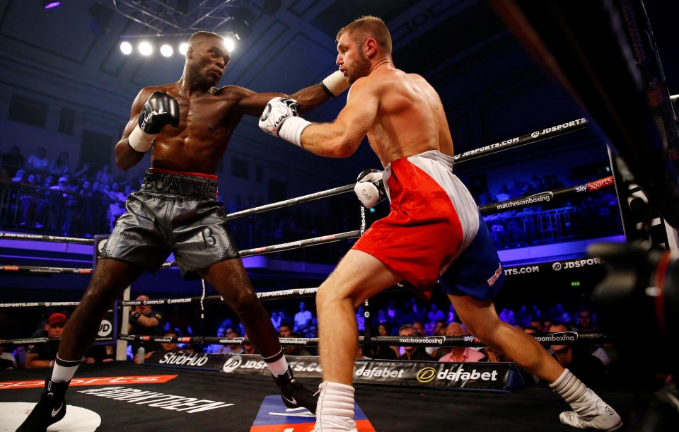 Joshua Buatsi impressed on his second outing as a professional