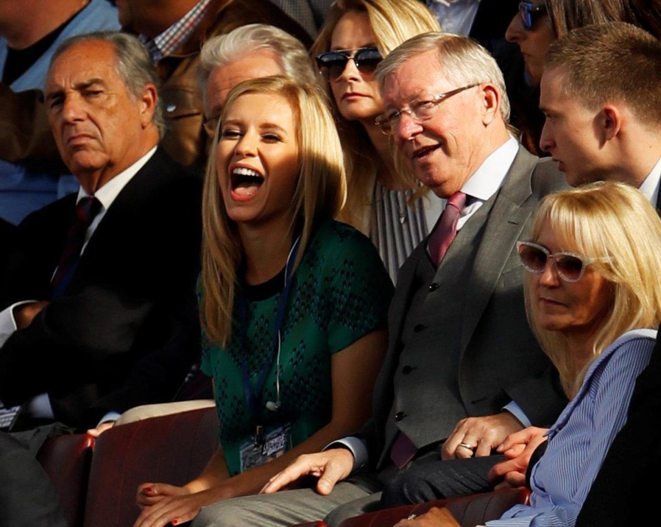 Rachel Riley was seated next to Fergie at a game earlier this year