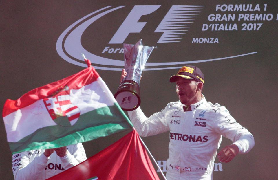 Lewis Hamilton has won the Italian Grand Prix