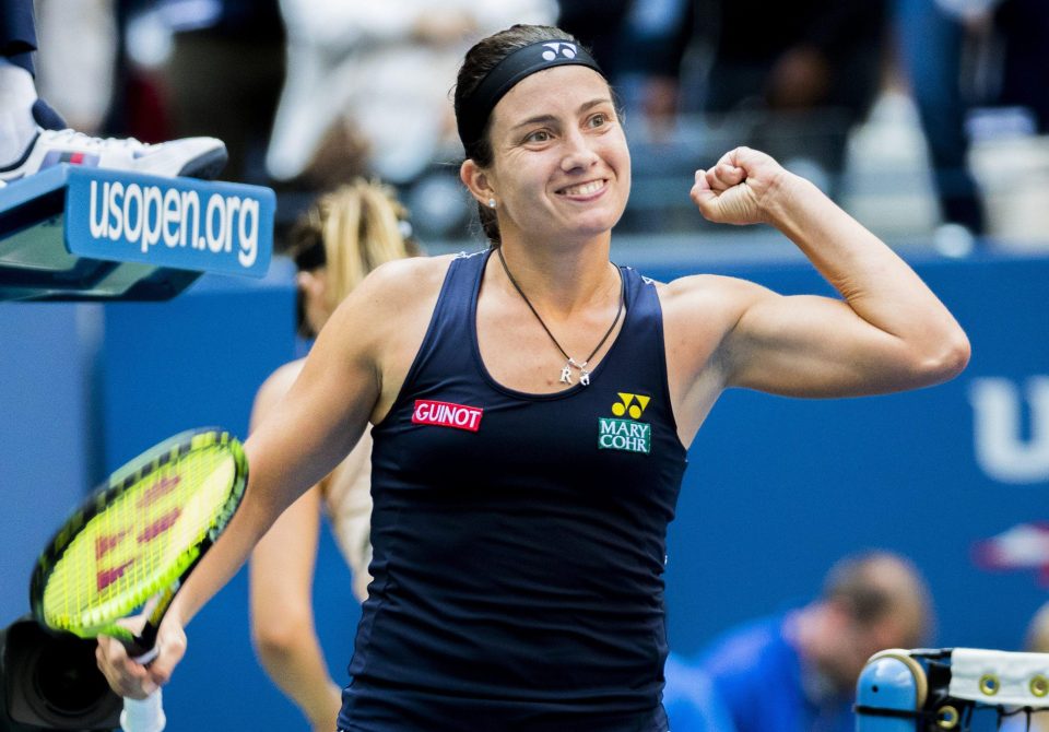  Latvian star Anastasija Sevastova beat the 30-year-old at Flushing Meadows