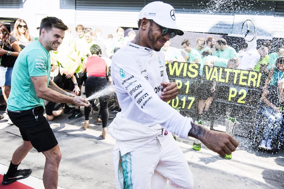 Lewis Hamilton has overtaken Sebastian Vettel at the top of the Drivers' Championship