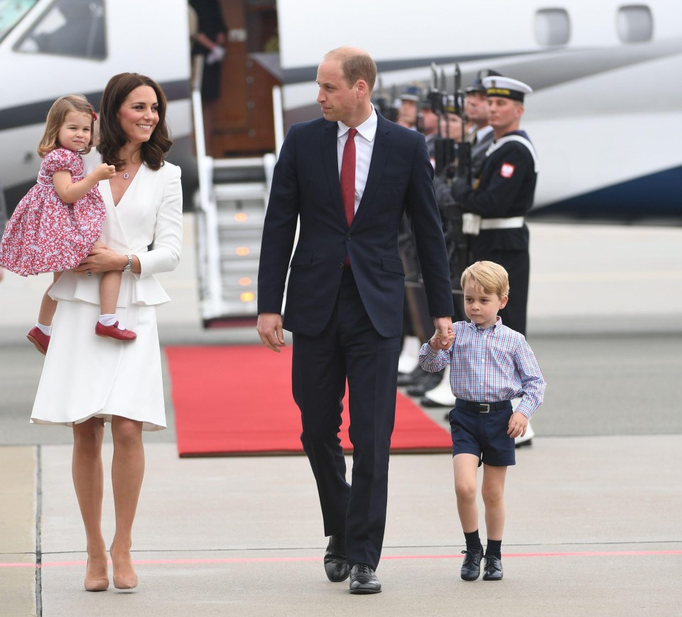 The couple will provide Prince George and Princess Charlotte with a younger brother or sister next year 