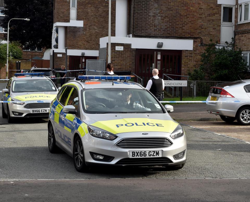 There is a major police presence in Forest Gate tonight 