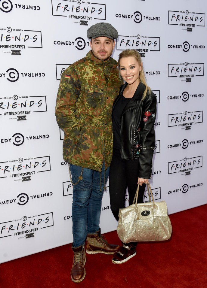 Adam Thomas and Caroline Daly