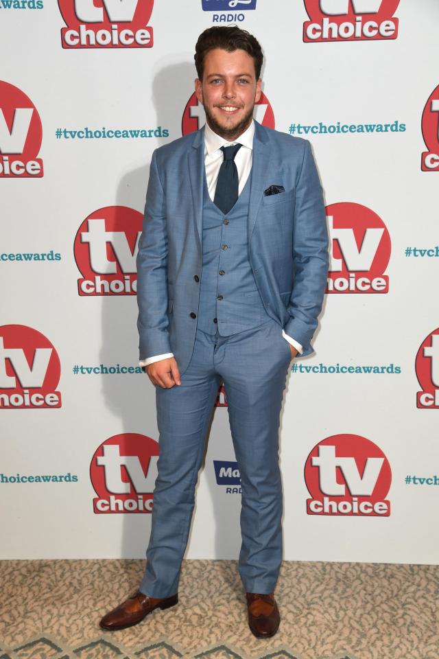  Towie's Diags revealed his one and a half stone weight loss at last night's TV Choice Awards