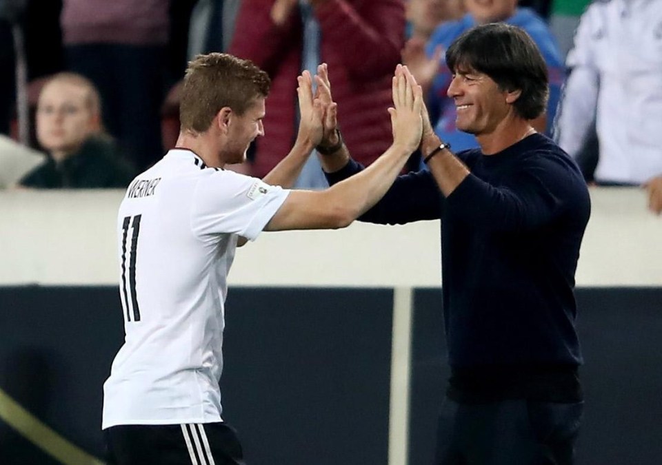 Werner has scored six times in eight internationals